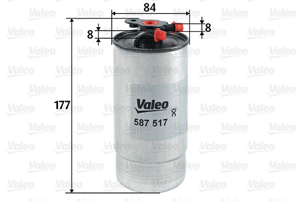 VALEO Kütusefilter 587517