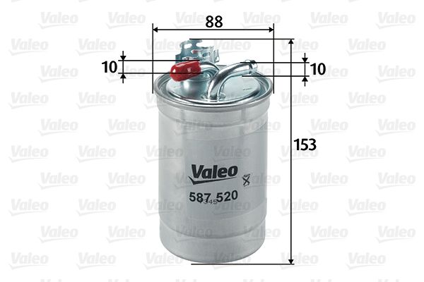 VALEO Топливный фильтр 587520