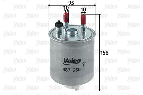VALEO Топливный фильтр 587550