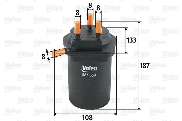 VALEO Kütusefilter 587559