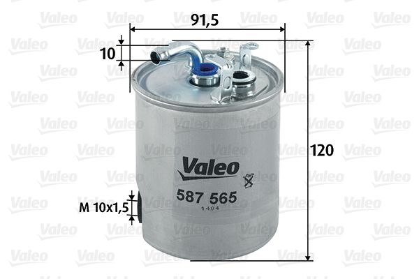 VALEO Kütusefilter 587565