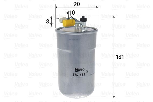 VALEO Kütusefilter 587568