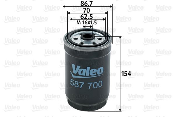 VALEO Топливный фильтр 587700