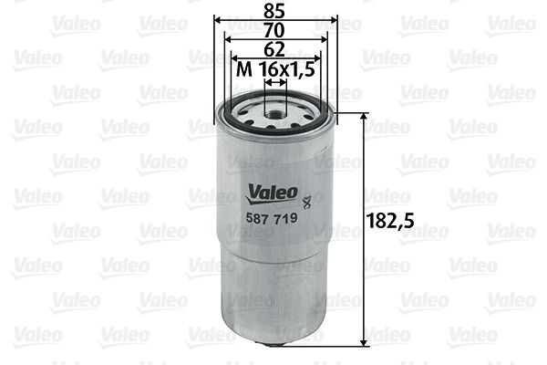 VALEO Топливный фильтр 587719