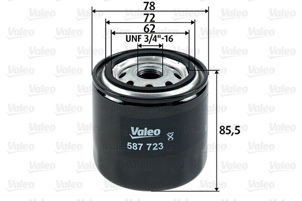 VALEO Kütusefilter 587723