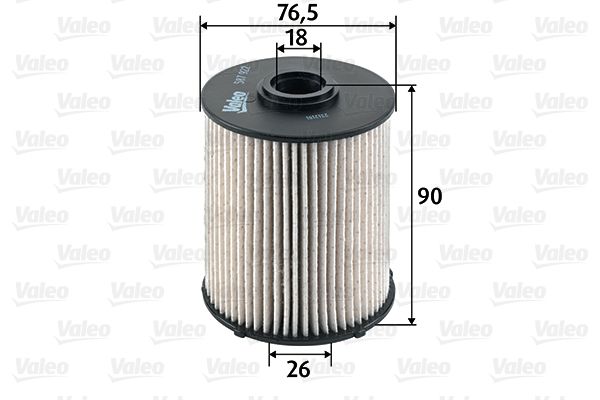 VALEO Kütusefilter 587922