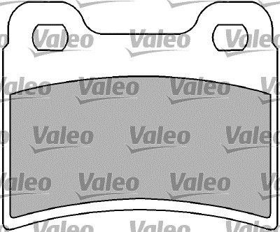 VALEO Комплект тормозных колодок, дисковый тормоз 598692