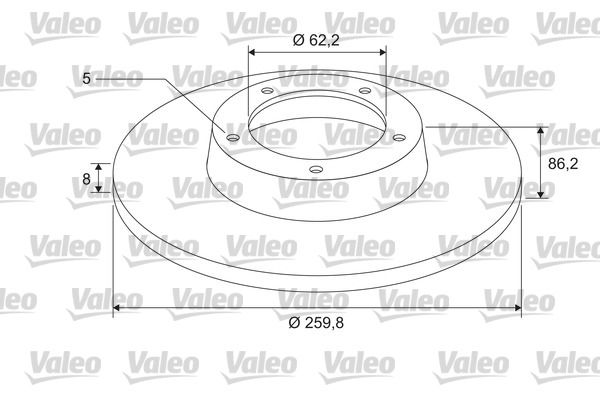 VALEO Piduriketas 675414