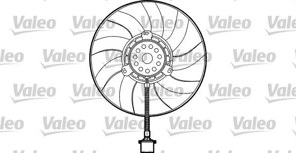 VALEO Ventilaator,mootorijahutus 698373