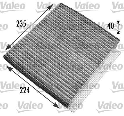 VALEO Filter,salongiõhk 698778