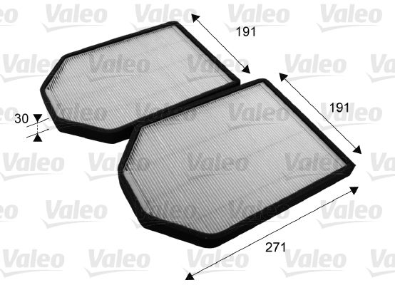 VALEO Filter,salongiõhk 698790