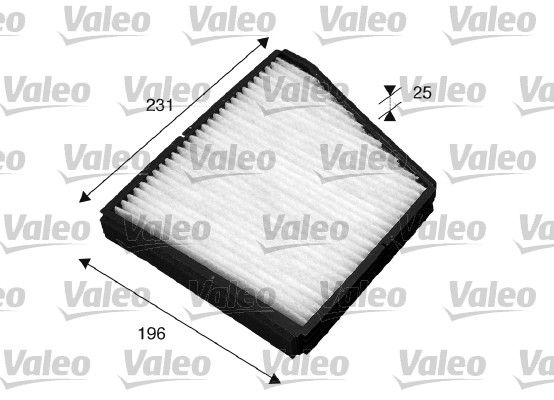 VALEO Filter,salongiõhk 698860