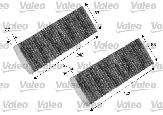 VALEO Filter,salongiõhk 698873