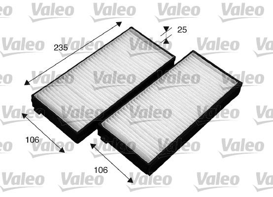 VALEO Filter,salongiõhk 715523