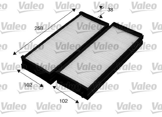 VALEO Filter,salongiõhk 715529