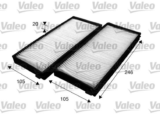 VALEO Filter,salongiõhk 715618