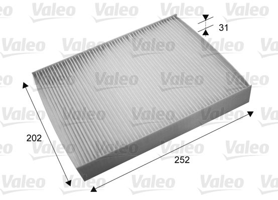 VALEO Filter,salongiõhk 715697