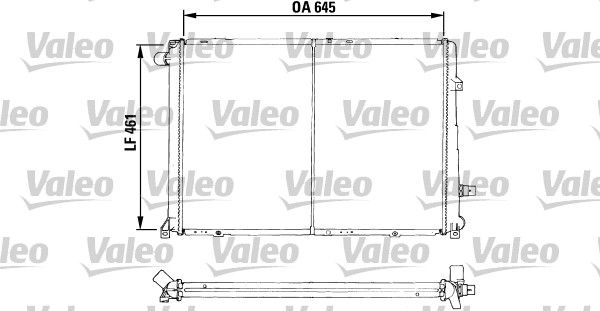 VALEO Radiaator,mootorijahutus 730547