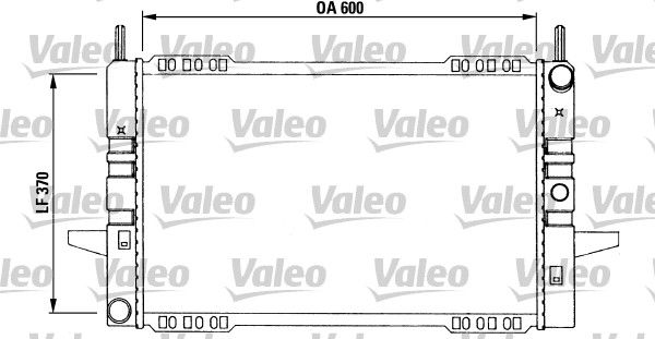 VALEO Radiaator,mootorijahutus 730968