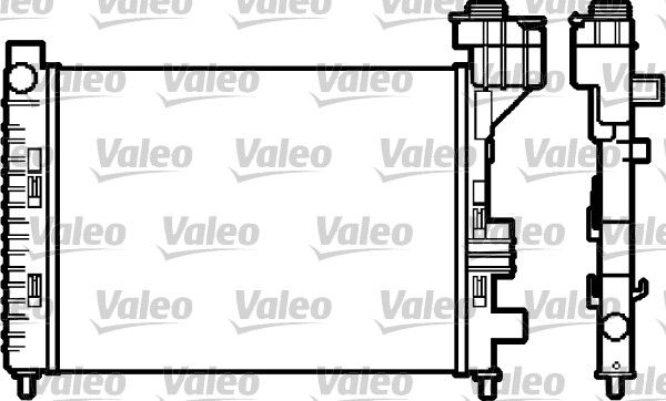 VALEO Радиатор, охлаждение двигателя 732588