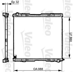 VALEO Radiaator,mootorijahutus 733539