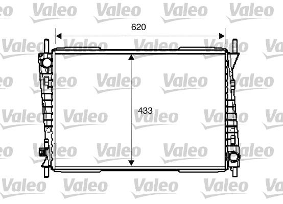 VALEO Radiaator,mootorijahutus 734785