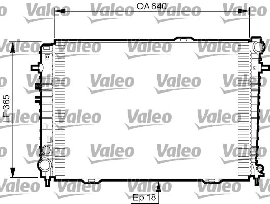 VALEO Radiaator,mootorijahutus 735500