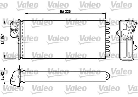 VALEO Soojusvaheti,salongiküte 812170