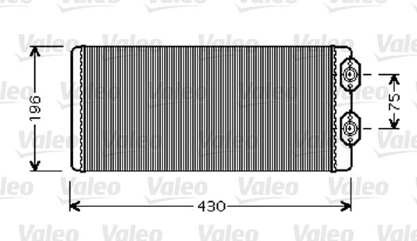 VALEO Soojusvaheti,salongiküte 812343