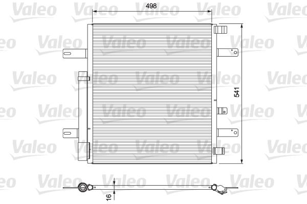 VALEO Kondensaator,kliimaseade 815061