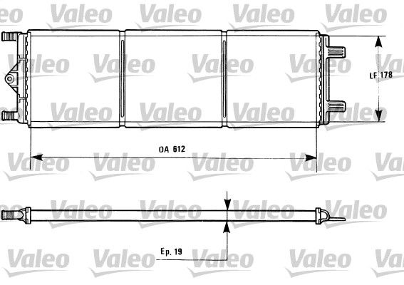 VALEO Radiaator,mootorijahutus 816868