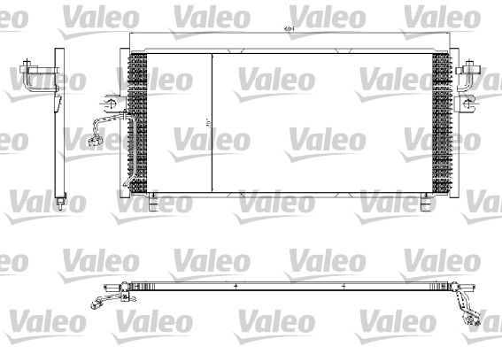 VALEO Kondensaator,kliimaseade 817253