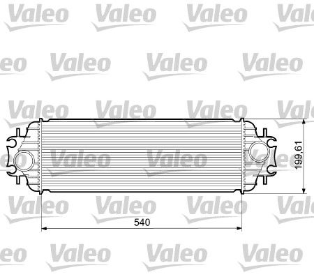 VALEO Kompressoriõhu radiaator 817554