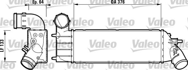 VALEO Kompressoriõhu radiaator 817650