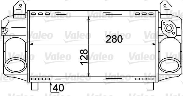 VALEO Kompressoriõhu radiaator 817872