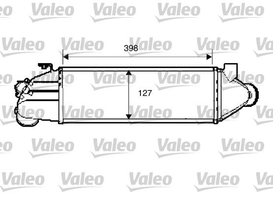 VALEO Kompressoriõhu radiaator 817891
