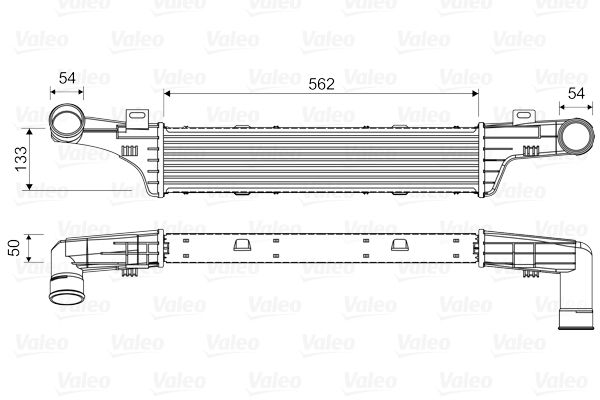 VALEO Интеркулер 817905