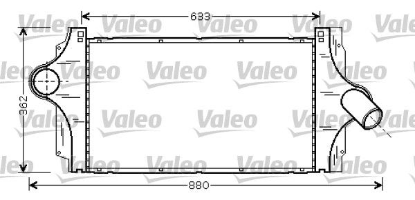 VALEO Kompressoriõhu radiaator 817925