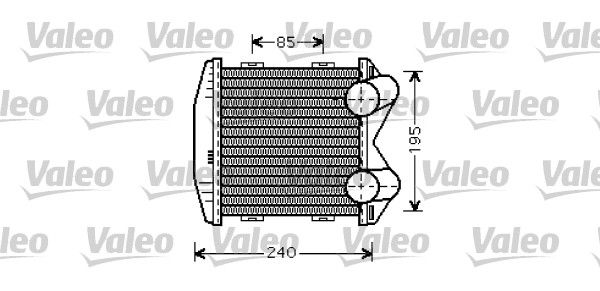 VALEO Kompressoriõhu radiaator 817931