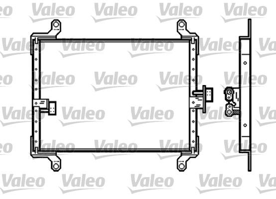 VALEO Kondensaator,kliimaseade 818191