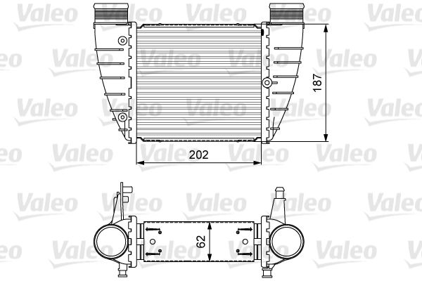 VALEO Kompressoriõhu radiaator 818325