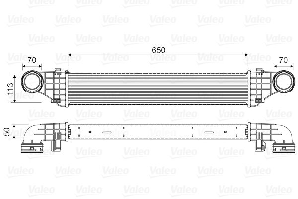 VALEO Kompressoriõhu radiaator 818337