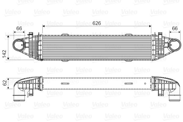 VALEO Kompressoriõhu radiaator 818617