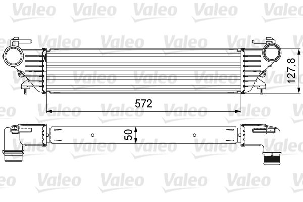 VALEO Kompressoriõhu radiaator 818639