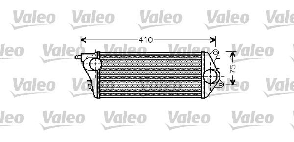 VALEO Интеркулер 818714