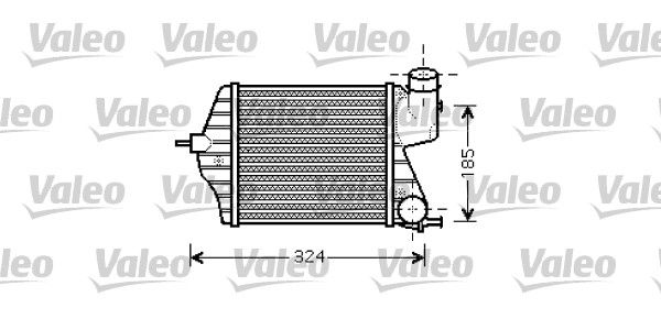 VALEO Kompressoriõhu radiaator 818726