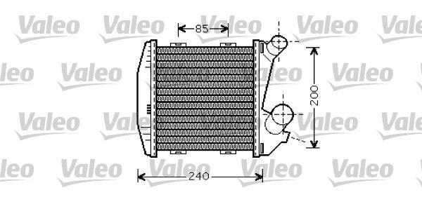 VALEO Kompressoriõhu radiaator 818730