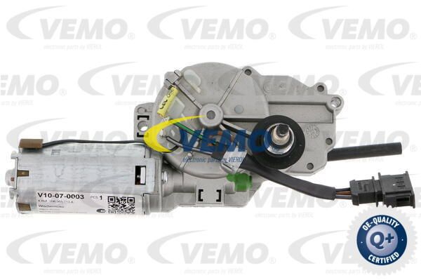 VEMO Двигатель стеклоочистителя V10-07-0003