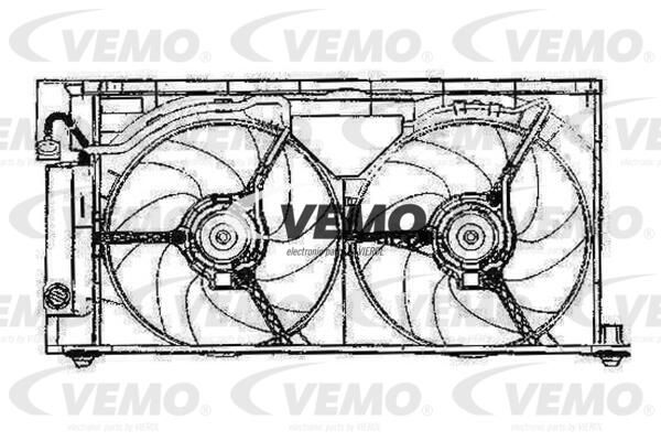 VEMO Ventilaator,mootorijahutus V22-01-1761
