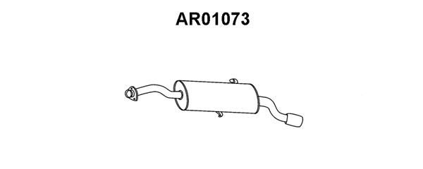 VENEPORTE Глушитель выхлопных газов конечный AR01073